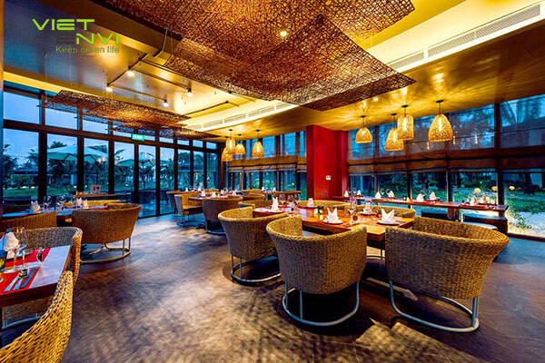 nuoc thai nha hang khach san