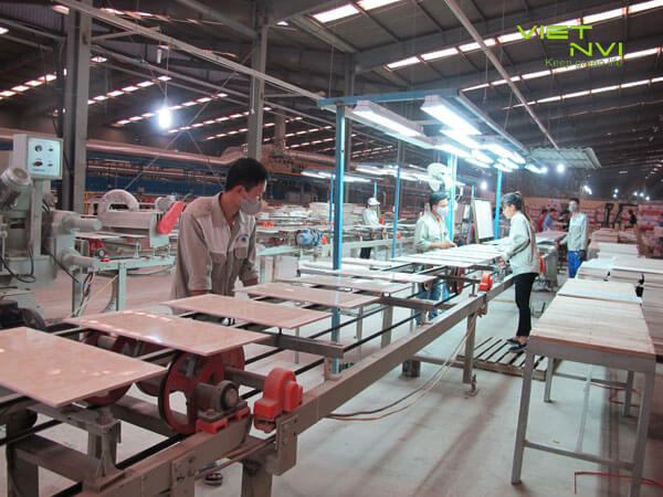 xu ly nuoc thai gach men