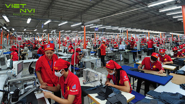 xử lý nước thải nhà máy may