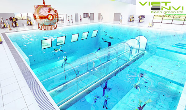 Xử lý nước thải bể bơi