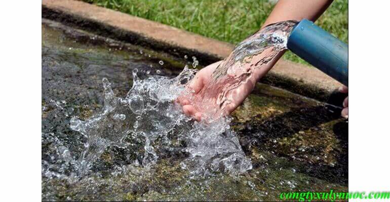 xin giấy phép khau thác nước ngầm