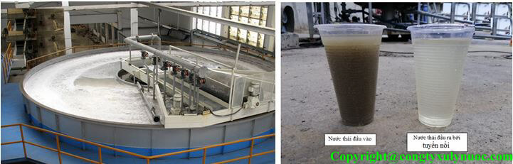 Công nghệ tuyến nổi trong xử lý nước thải