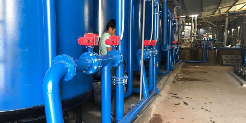 Dự án xử lý nước thải thủy sản Nam Việt