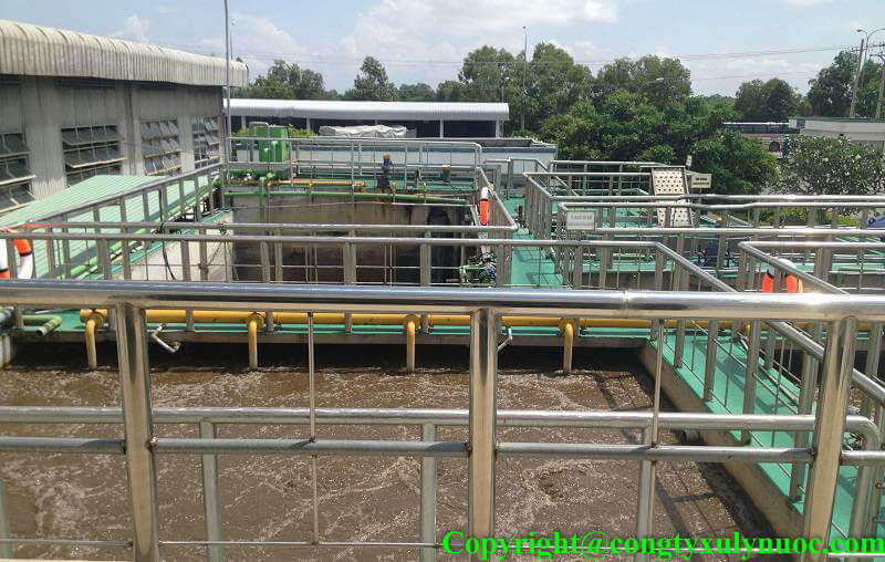 Hệ thống xử lý nước thải sinh hoạt tại Công ty