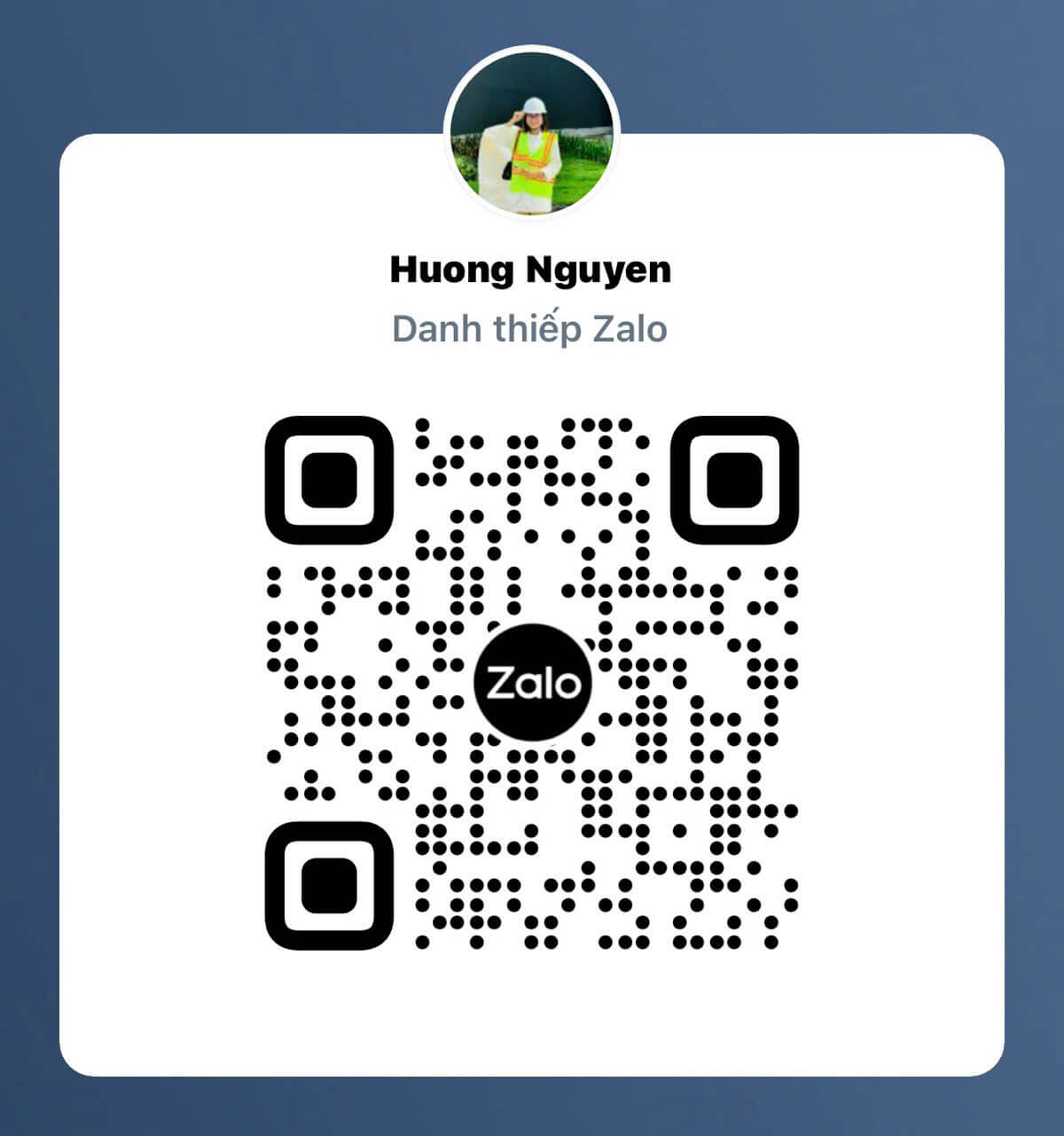 QR Zalo Ms Huong