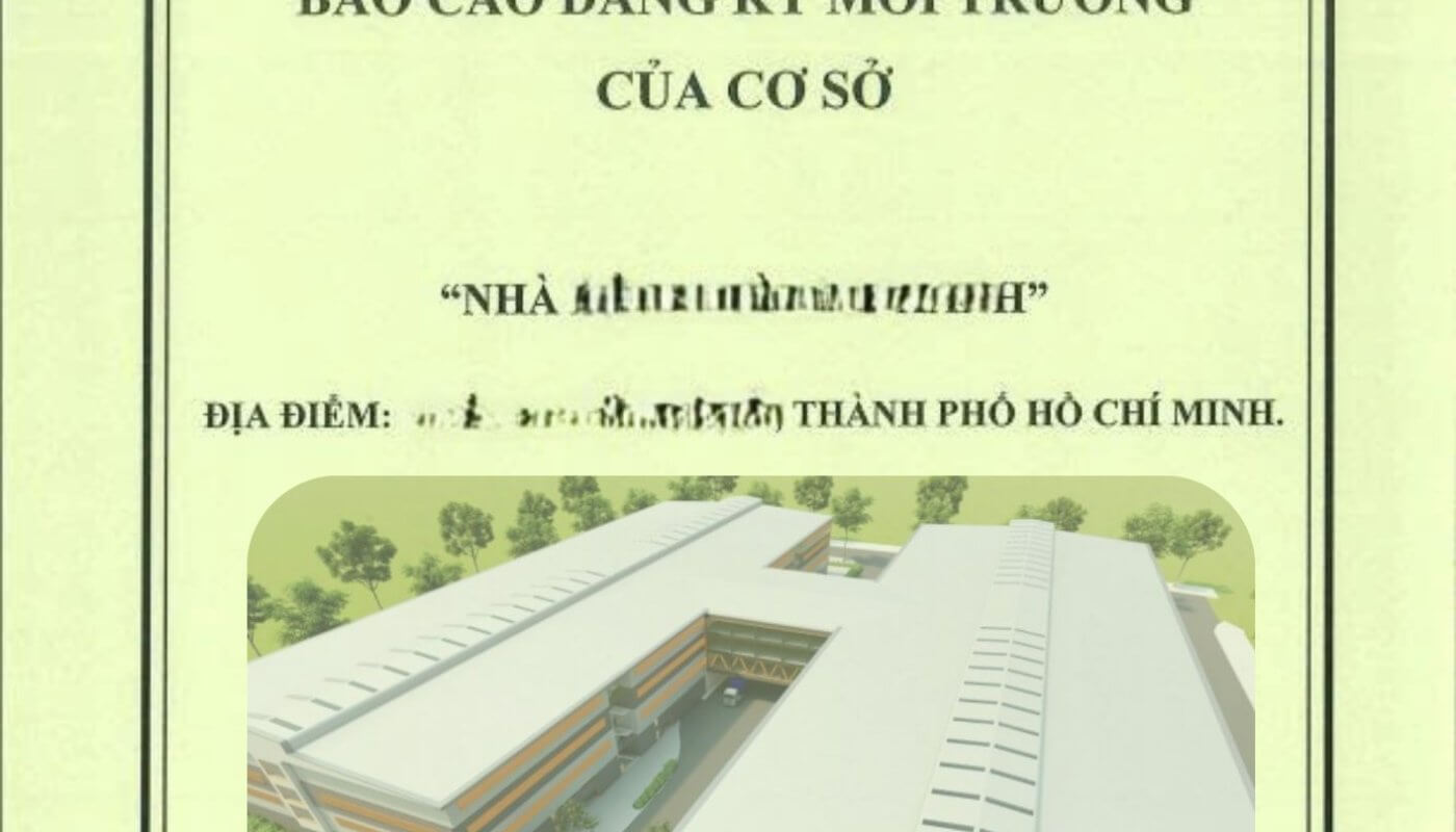 BAO CAO DANG KY MOI TRUONG DOANH NGHIEP