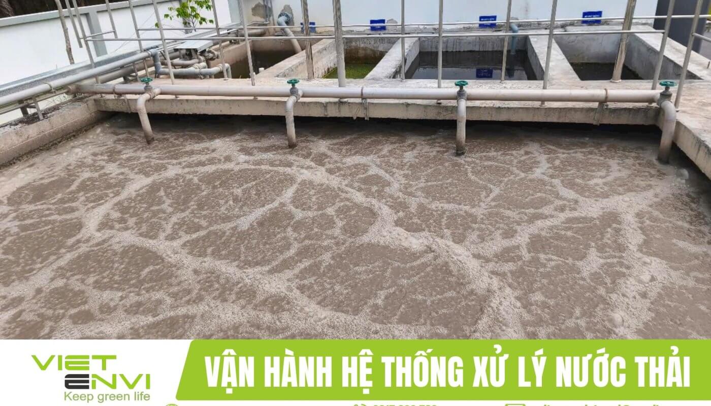 Vận hành hệ thống xử lý nước thải
