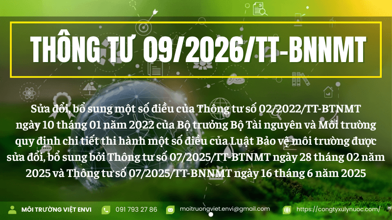 Thông Tư 09/2026/TT-BNNMT