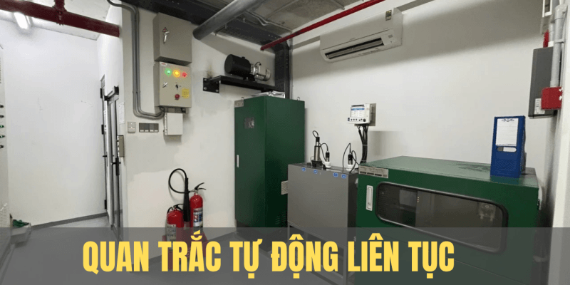 Quan trắc tự động liên tục nước thải và khí thải